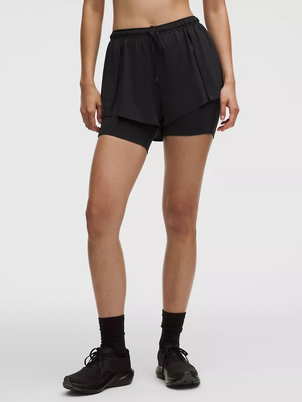 Lightweight 2-in-1 Running High-Rise Short - Picture 4 of 12